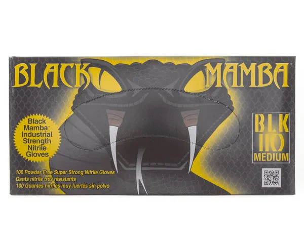 BLACK MAMBA Guantes De Nitrilo Desechables Talla M | MA04190