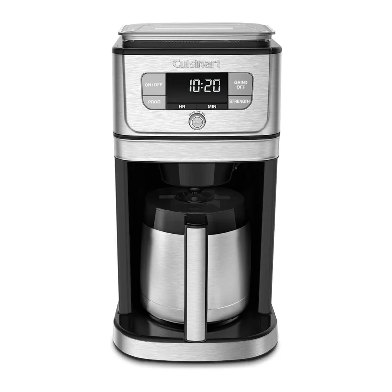 Cuisinart Coffee Maker Digital 10 Tazas Burr Grind & Brew, DGB-850NAS