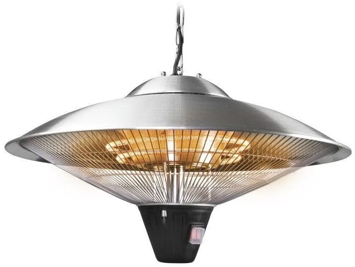 LACOR Lámpara calentadora infrarroja 1500W - Halógena 3 niveles de potencia