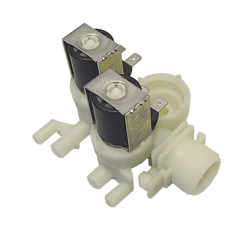 Whirlpool, Indesit, Ariston electroválvula 2 vías lavadora C00074586
