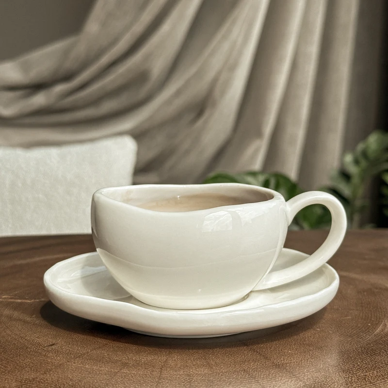 Bavary Capital 12 Parça Koffie en Theeset | Büyük Boy - 200ml