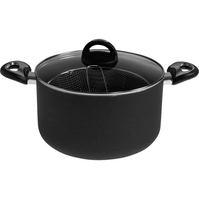 Kadoland Kizartma Tenceresi | Bavary Non Stick Frituurpan | Small Size-22 cm