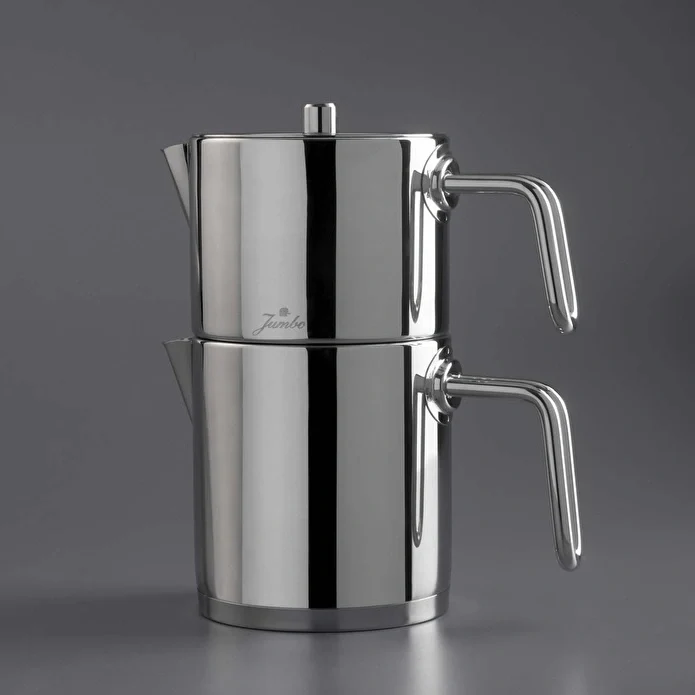 Jumbo Metalix Maxi Full Metal Çaydanlık