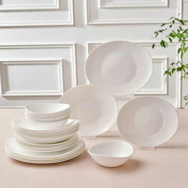 Karaca White Pure 24 Parça Yemek Takımı | 6 Kişilik