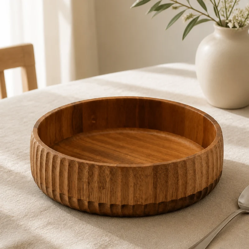 Bricard Acacia Kase | Ø22X6 cm