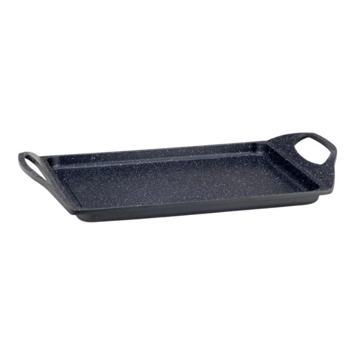 Kadoland Ferveo Mahida Izgara Tavası | Black-Beyaz 45X27X2,5 cm