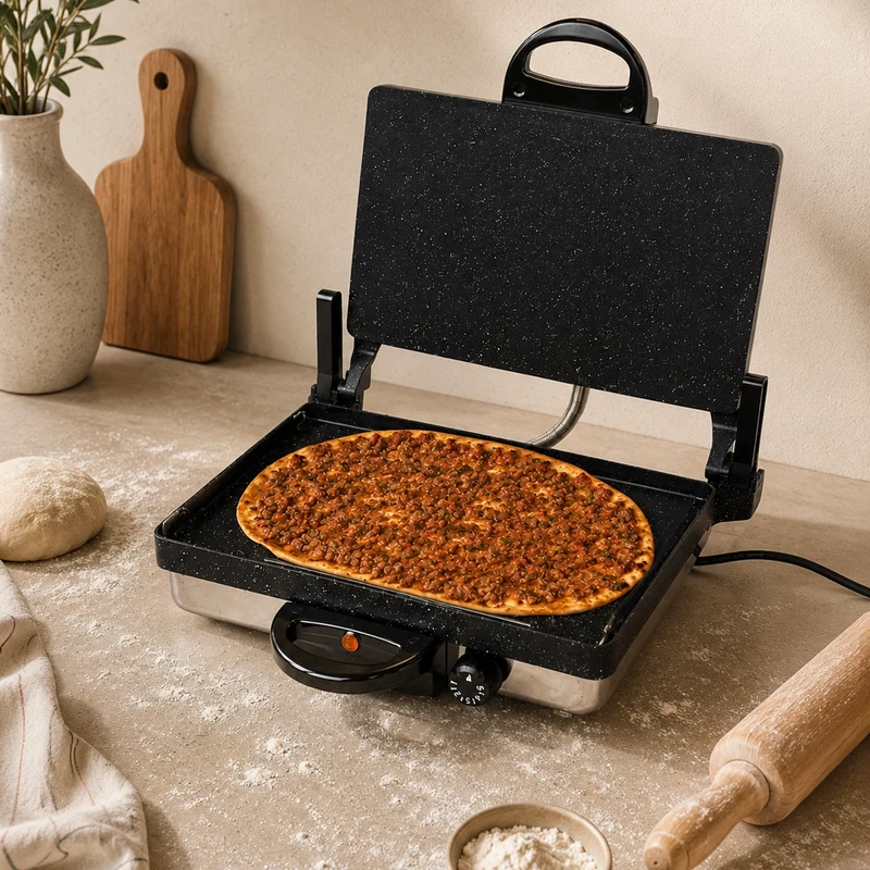 Kadoland Lahmacun Ve Bazlama Makinesi | Multigrill | Tava Haric