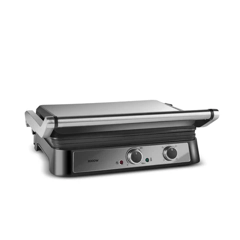 Karaca Inox Toastmate Izgara – 6 dilim kapasiteli, dökme demir plakalar, 2000 W