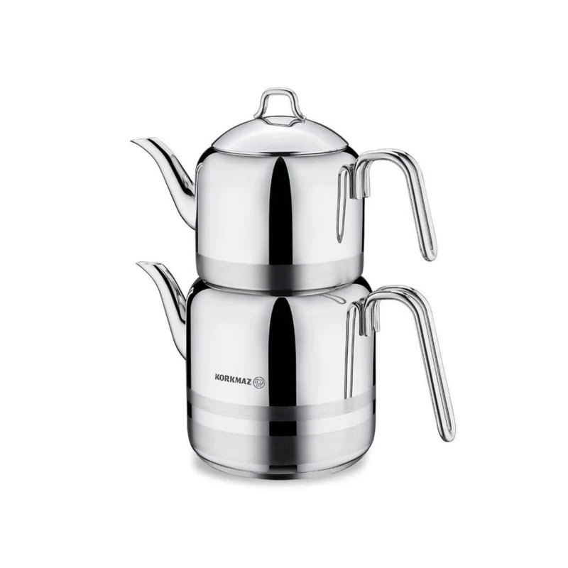 Korkmaz Mega A113 Çaydanlık Takımı 1.3L/3L