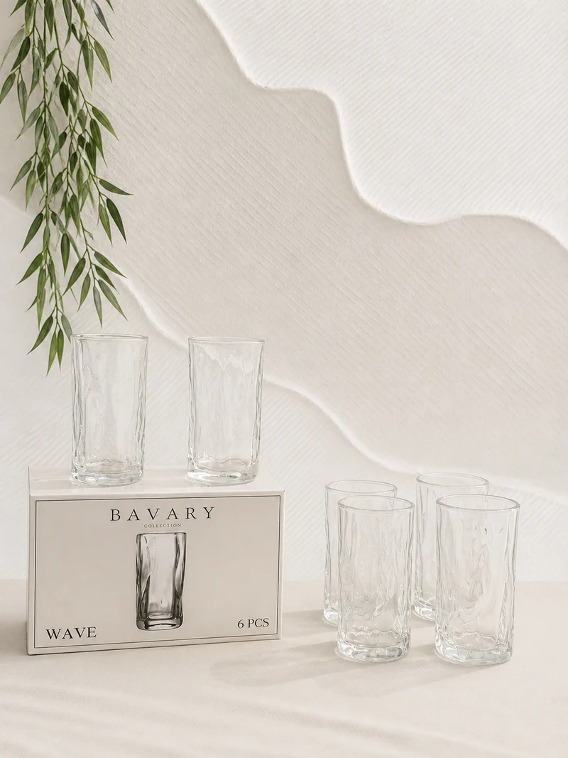 Bavary Wave Bardak Seti Uzun Model