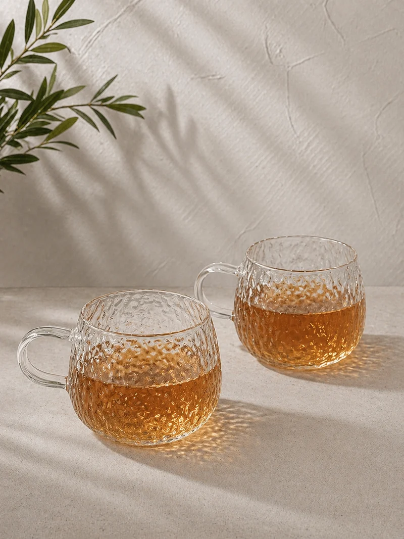 Mulex İkili Cam Kupa 250ml