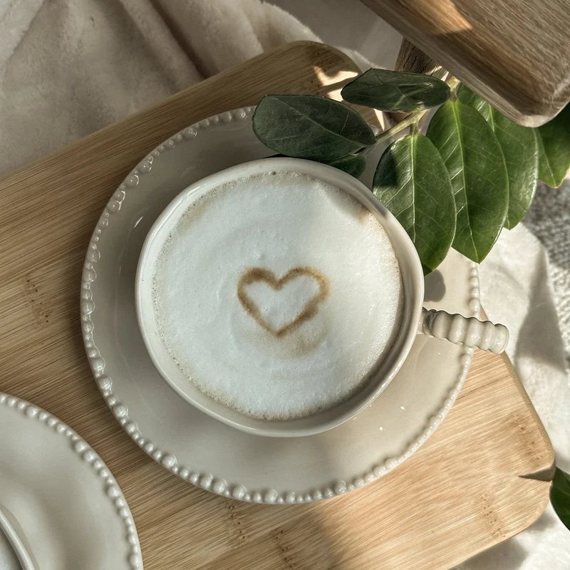 Kadoland Palermo Koffie & Theekopset 12 Parça | Bej