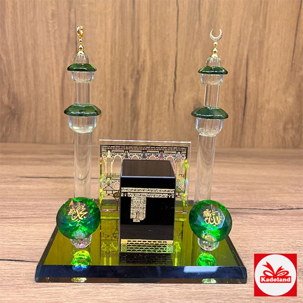 Kabe-i Şerif Maketi Cam | 15cmx11cmx18cm