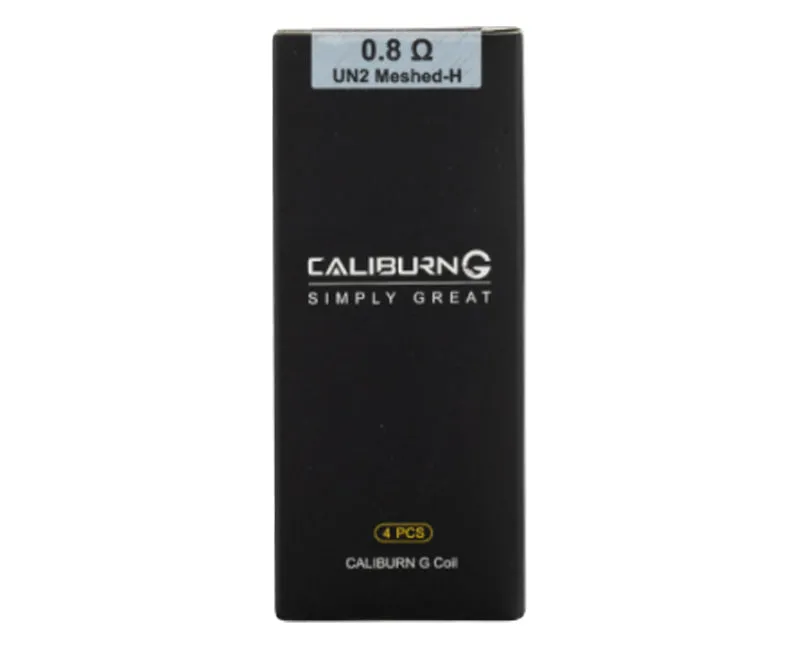 Uwell Caliburn G, UN2 0.8 Mesh Replacement Coil, 4 Pack
