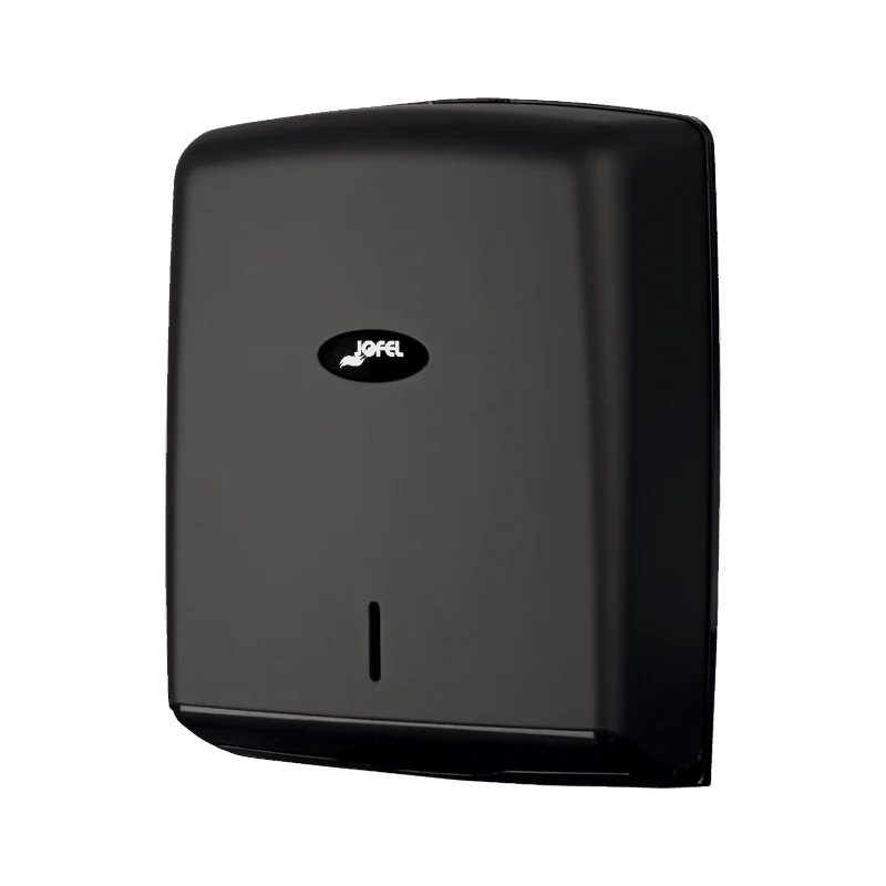 JOFEL Dispensador de Toalhas Z-FOLD Valor Preto Mate ABS