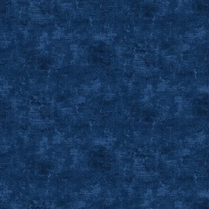 Blue Navy 44"/45" Canvas Flannel Cotton Fabric per yard