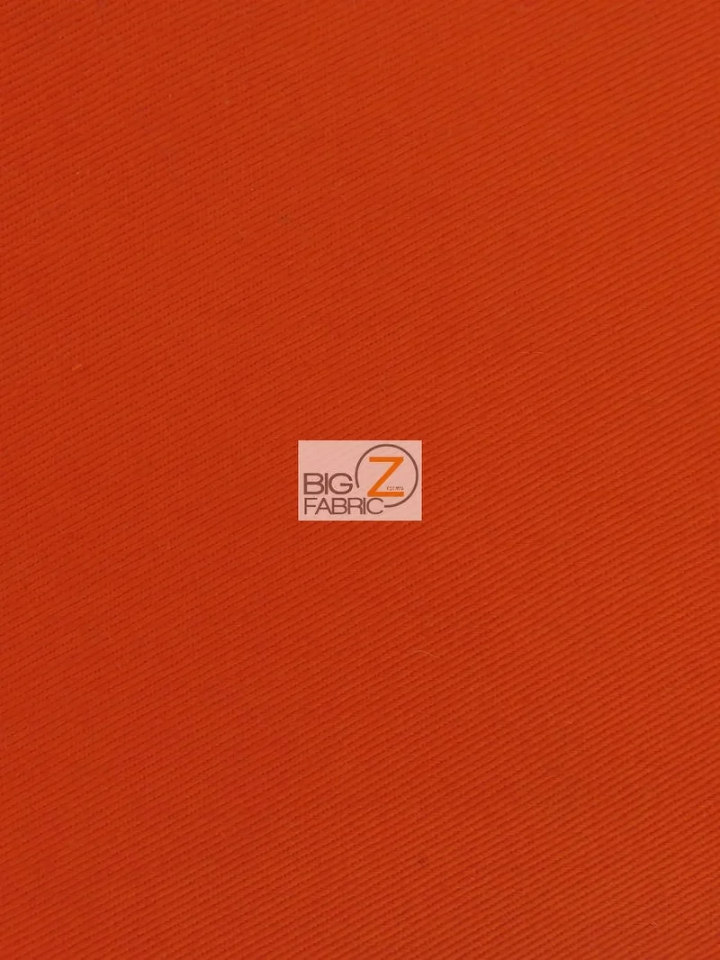 Solid 100% Cotton Twill Fabric / Red / Sold By The Yard