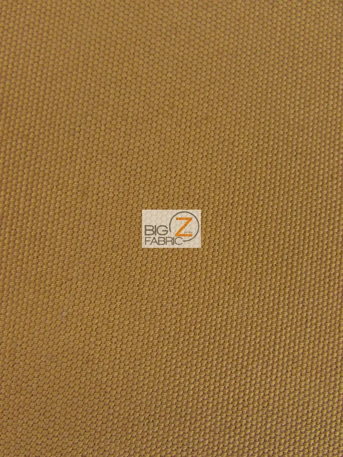 Solid Cotton Duck Canvas Fabric / Cider / Sold By The Yard