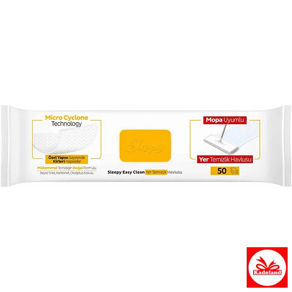 Easy Sleepy Clean Paspas Bezi - 4 XL - 50 adet - Sabun katkılı