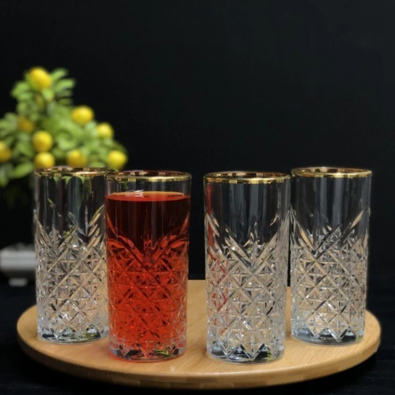 Paşabahçe Timeless 52820Go Golden Touch 4'lü Bardak - 295 ml