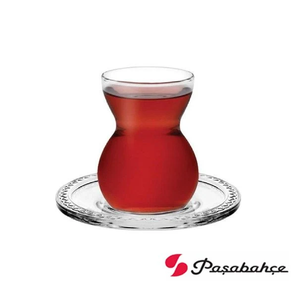 Paşabahçe 96575 12 Parça Etnik Çay Seti | 42841+54611