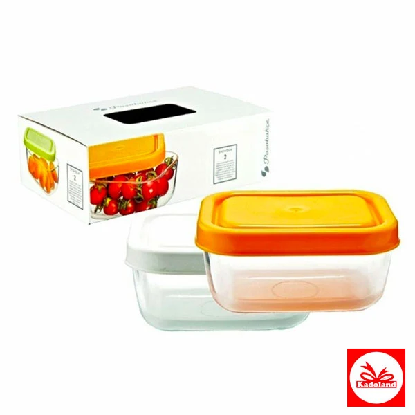 Paşabahçe 53733 Snow Box Beyaz Saklama Kabı - 2 Adet