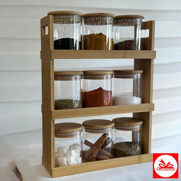 Bavary Baharatlık Standı met stand/ 3 Standlı Baharatlık