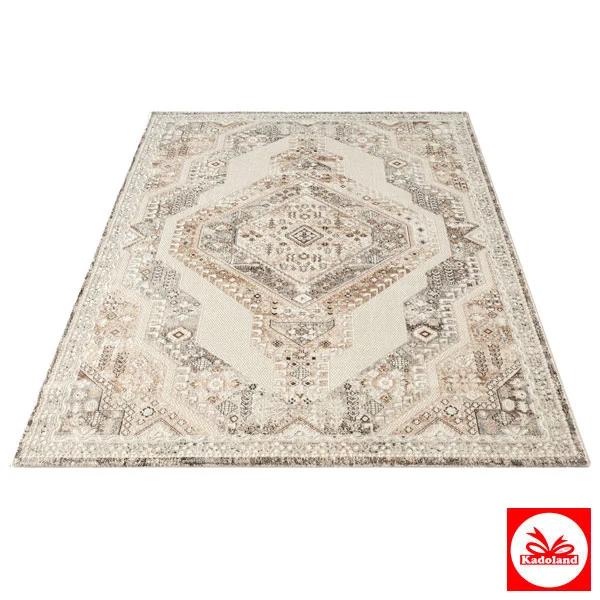 Angora Akrilik Halı | Design 9734 Cream-Grey