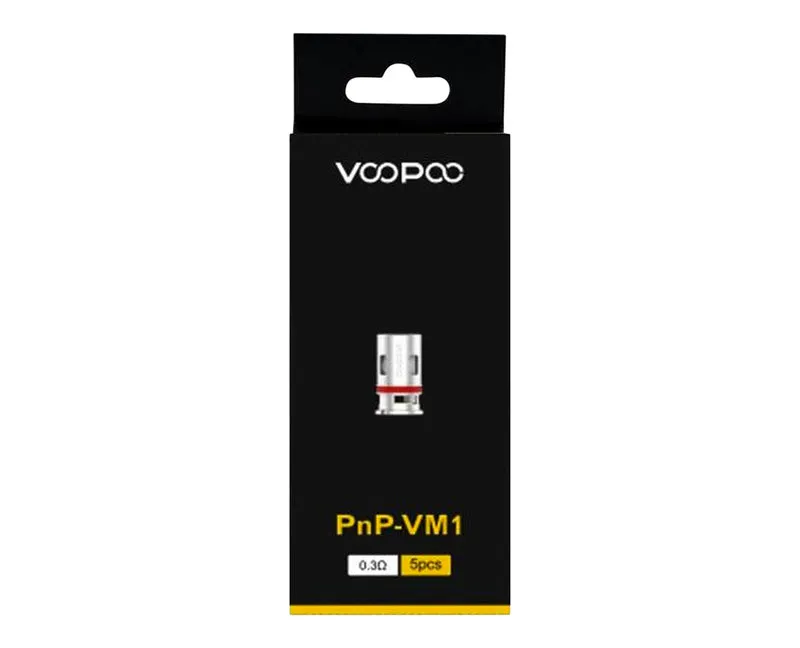 VooPoo PNP-VM1 Mesh 0.3 Replacement Coil 5 Pack