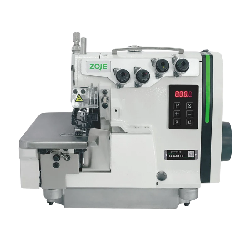 Máquina de coser Overlock de 5 hilos Zoje B9000P-38/10