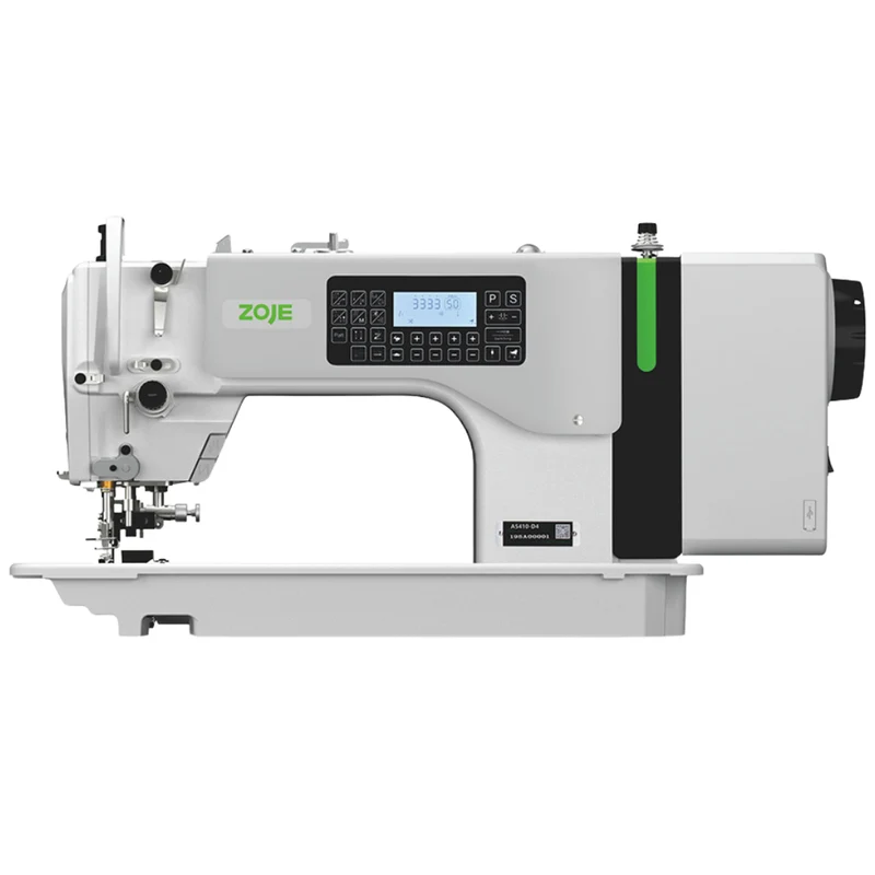 Máquina Plana puntada recta con refilador Zoje A5410-D4/02 220V.