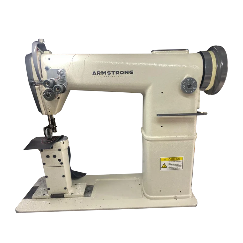 MÁQUINA DE COSER DE POSTE CON RODILLO DE 2 AGUJAS ARRASTRE NORMAL ARMSTRONG 820
