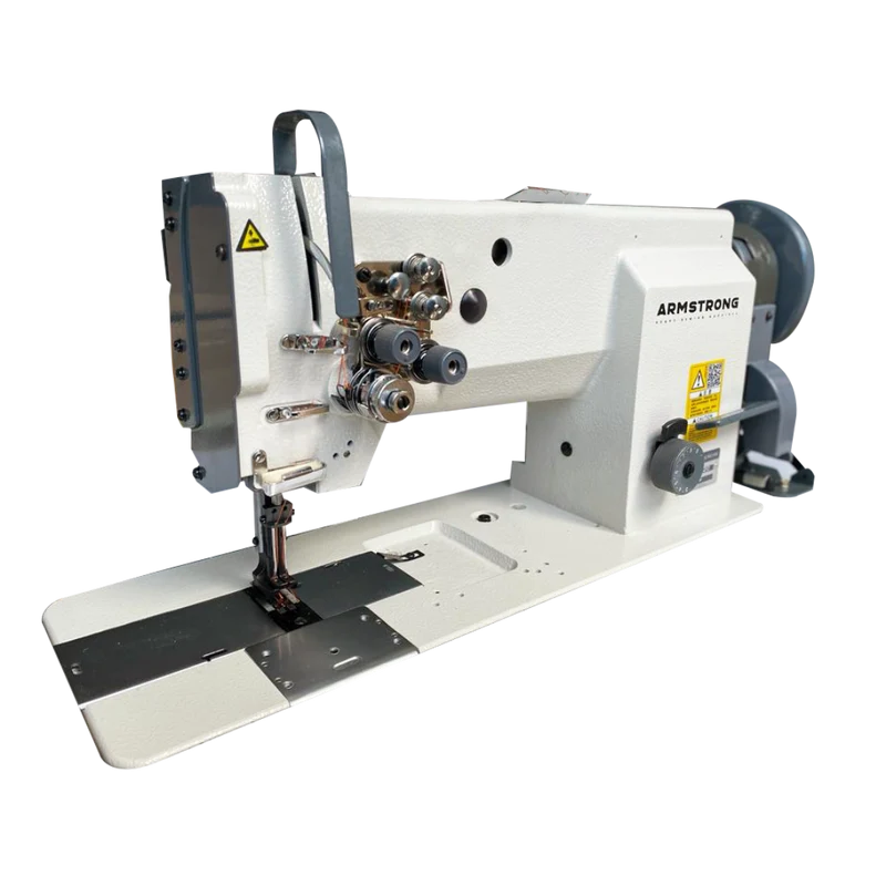 MÁQUINA DE COSER PLANA PUNTADA RECTA 2 AGUJAS & TRIPLE ARRASTRE ARMSTRONG 4420