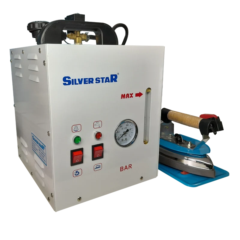 PLANCHA DE VAPOR CON CALDERA SILVER STAR