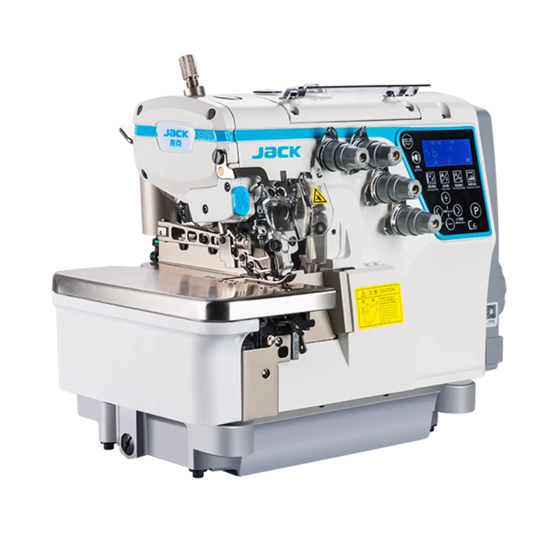 MÁQUINA OVERLOCK DE 4 HILOS AUTOMÁTICA JACK C6-4-M03/333/SD