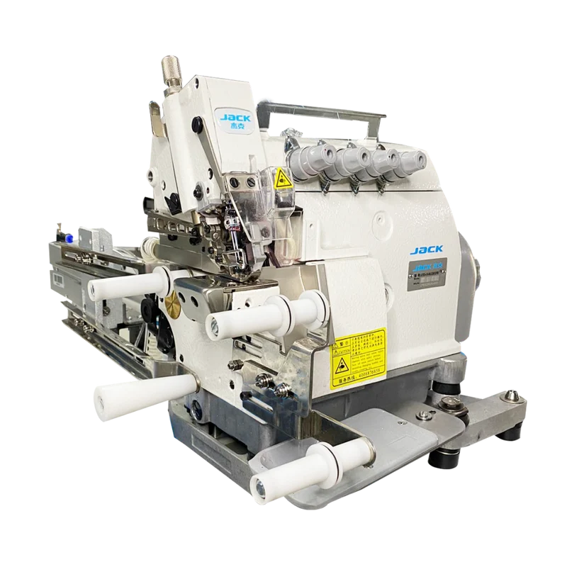 MÁQUINA OVERLOCK DE 4 HILOS CON PULLER NEUMÁTICO JACK JK-797DI-4-514-M03/333N/KS/FR01