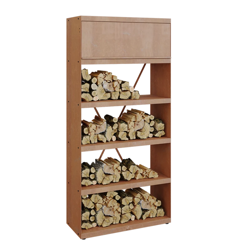 Wood Storage Corten 100