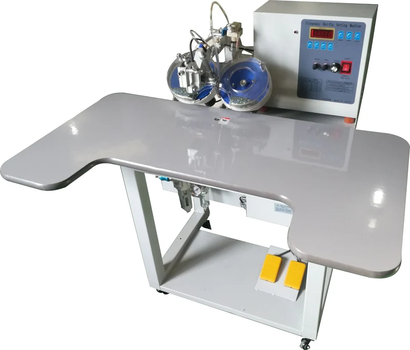 High Productivity Ultrasonic Hot Fix Setting Machine