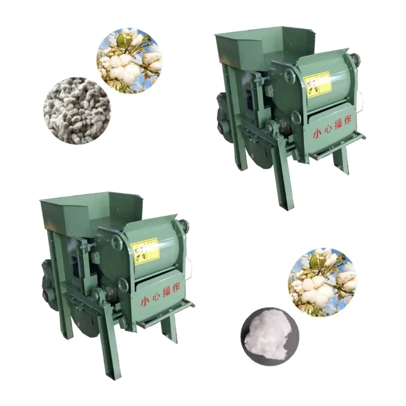 High Efficiency Cotton Ginning Automatic Equipment Roller Delinting Removing Separator Machine