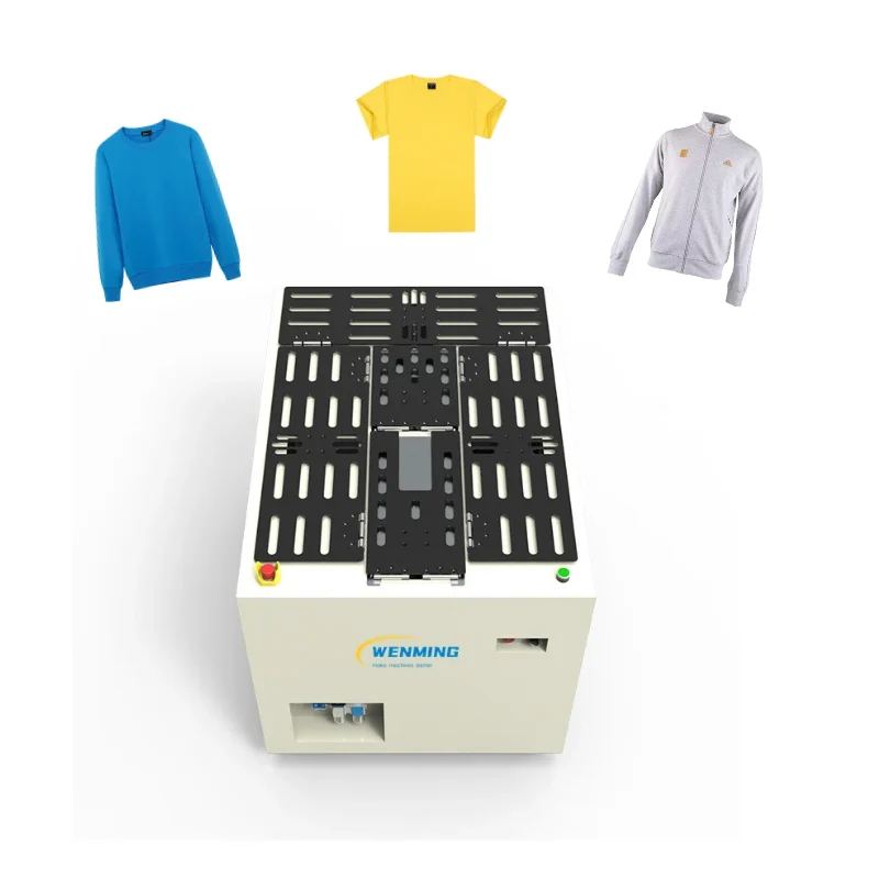 Electric Commercial T-Shirt Packing And Folding Machine Automatic Shirt Folder Machine