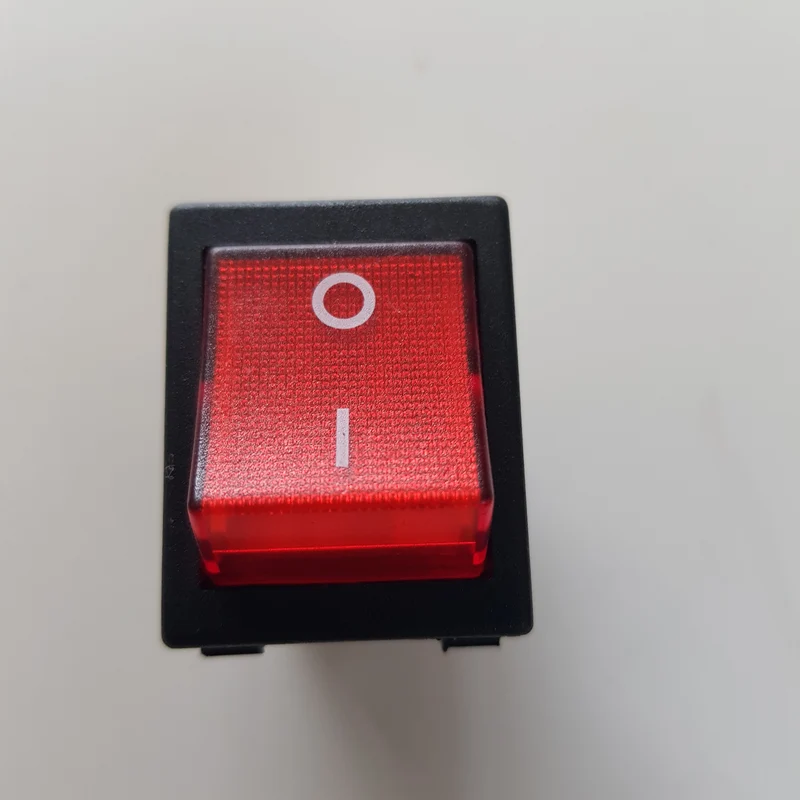 Interruttore per caldaietta 6 faston (deviatore) rosso Prima