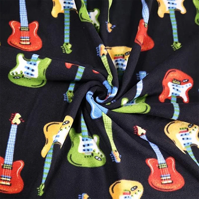 Polar Fleece Fabric Guitars- Sold by the Yard