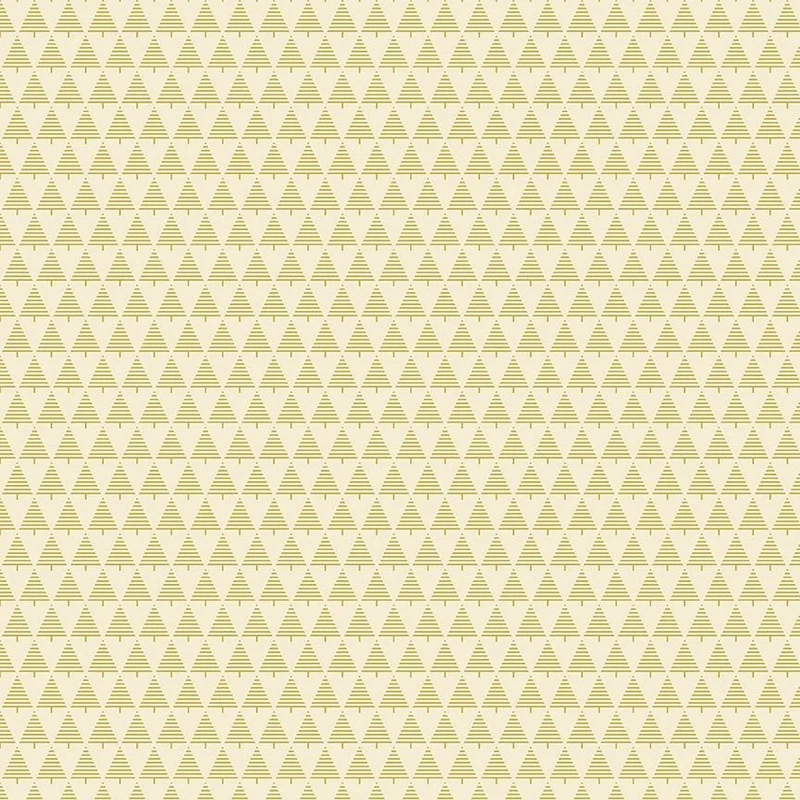 Lined Trees on Cream Blender 100% Cotton Price per Yard