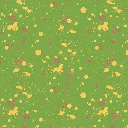 On Your Mark Ink Splats on Green Olive Blender