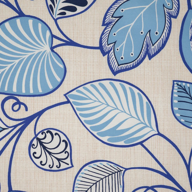 Stitch & Sparkle 100% Cotton Duck Print 54" Wide, Cut by the Yard, Fantasy Island Blue
