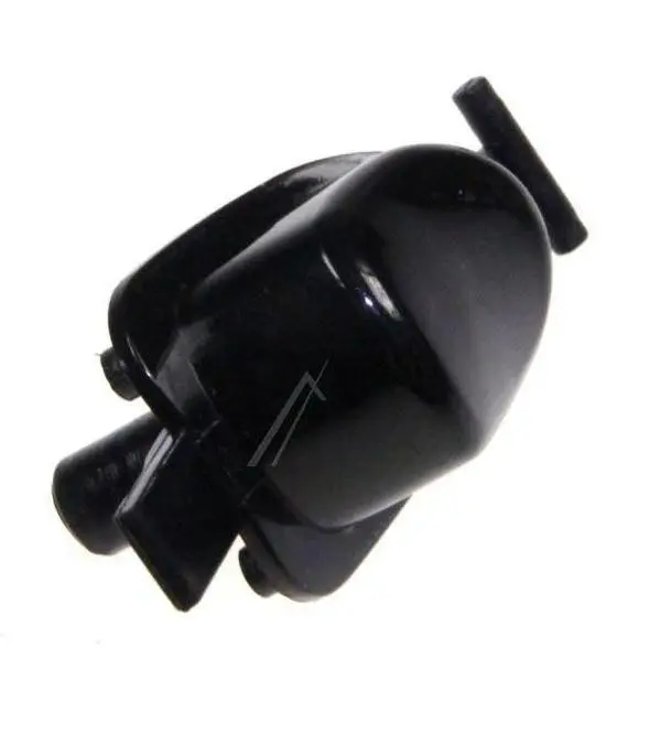 Tasto in plastica copri pulsante vapore ferro inox nero Polti