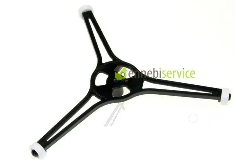 Supporto piatto con 3 ruote per forno De Longhi mw200 mw205