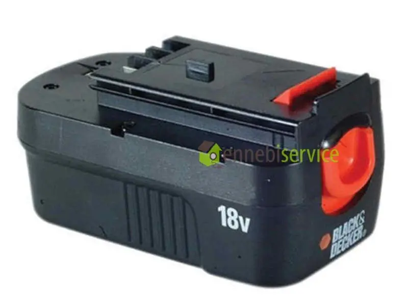 Batteria nicd 18v-1.2ah trapano elettrico Black+Decker ep18a18