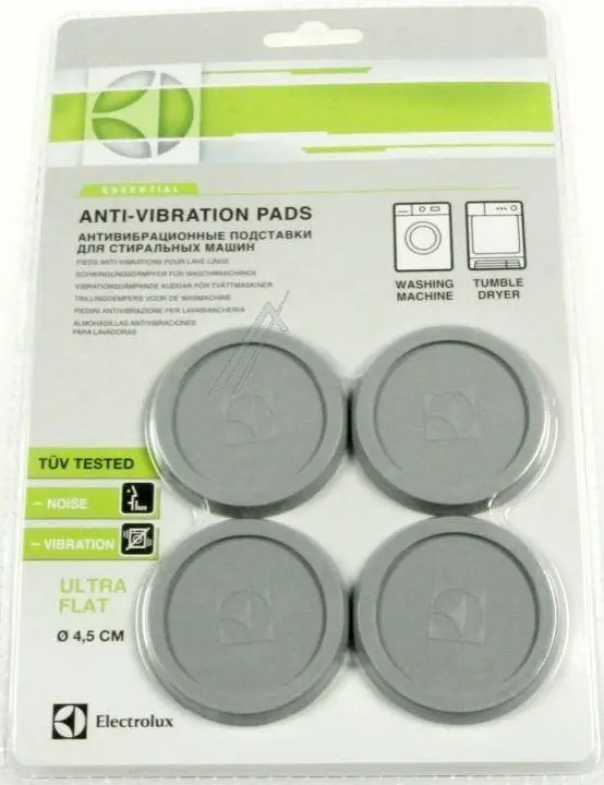 Kit piedini antivibrazione per lavatrice e asciugatrice Electrolux 9029795243