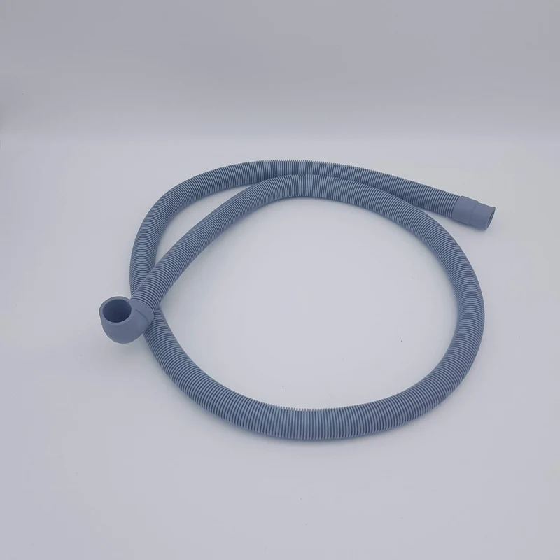 Tubo scarico per lavatrice 150cm c/pipa ø19x22mm Skl